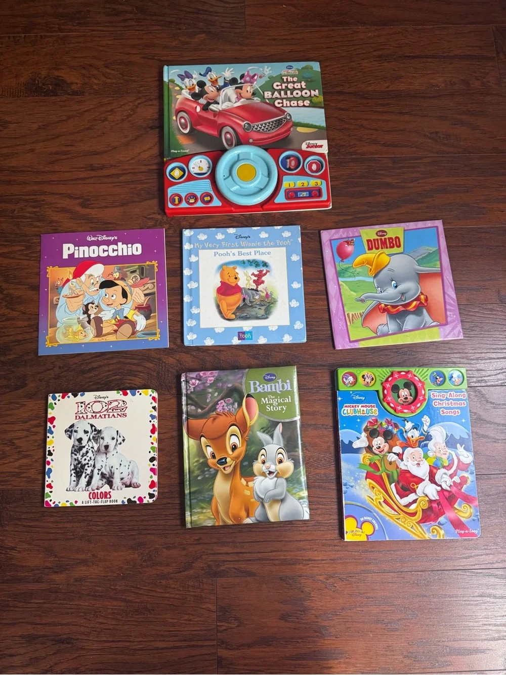 {Disney} Kids Interactive Book Lot 7 Bundle  Sound Lift Flap